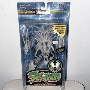 Todd Mcfarlane’s Spawn Ultra Action Figure 🧸 Exo-Skeleton Spawn​​​​​